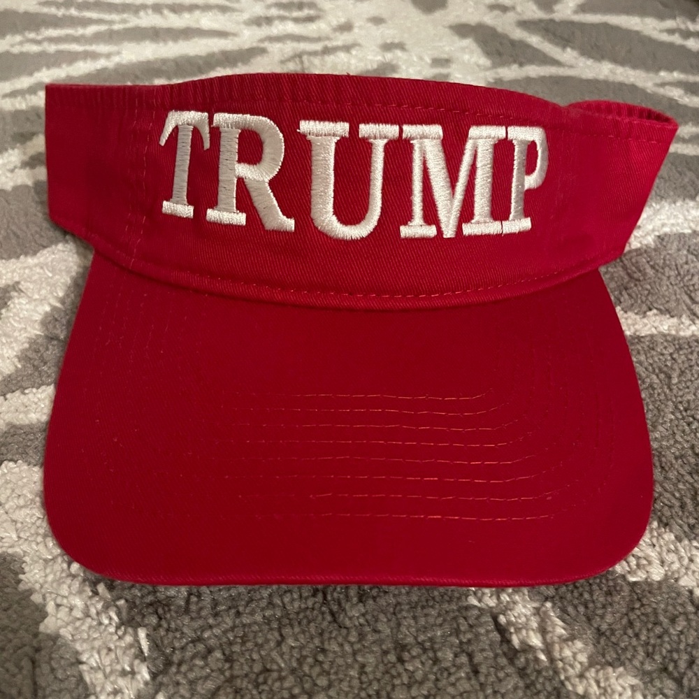 COPY - Red Trump Visor